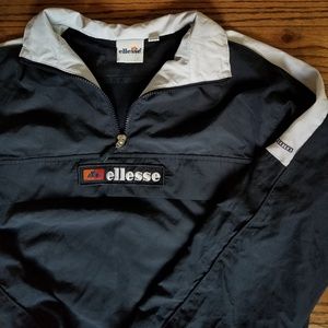 Ellesse Classico Spellout Vintage Windbreaker Jack